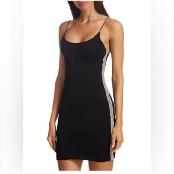 Alice + Olivia Noni Embellished Mini Bodycon Dress size 2 - Picture 8 of 12